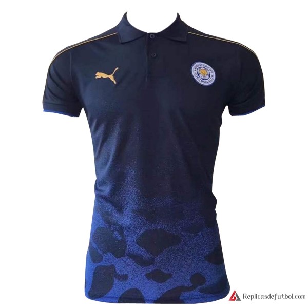 Polo Leicester City 2017-2018 Azul